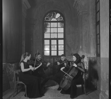 Krása Quartet (fotoOndřej Tylčer, 2025) Krása Quartet (fotoOndřej Tylčer, 2025)