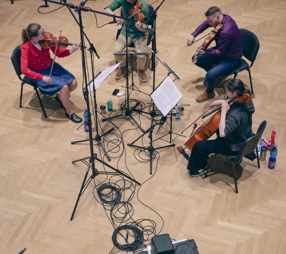 Krása quartet (foto Jan Dufek, 2025)