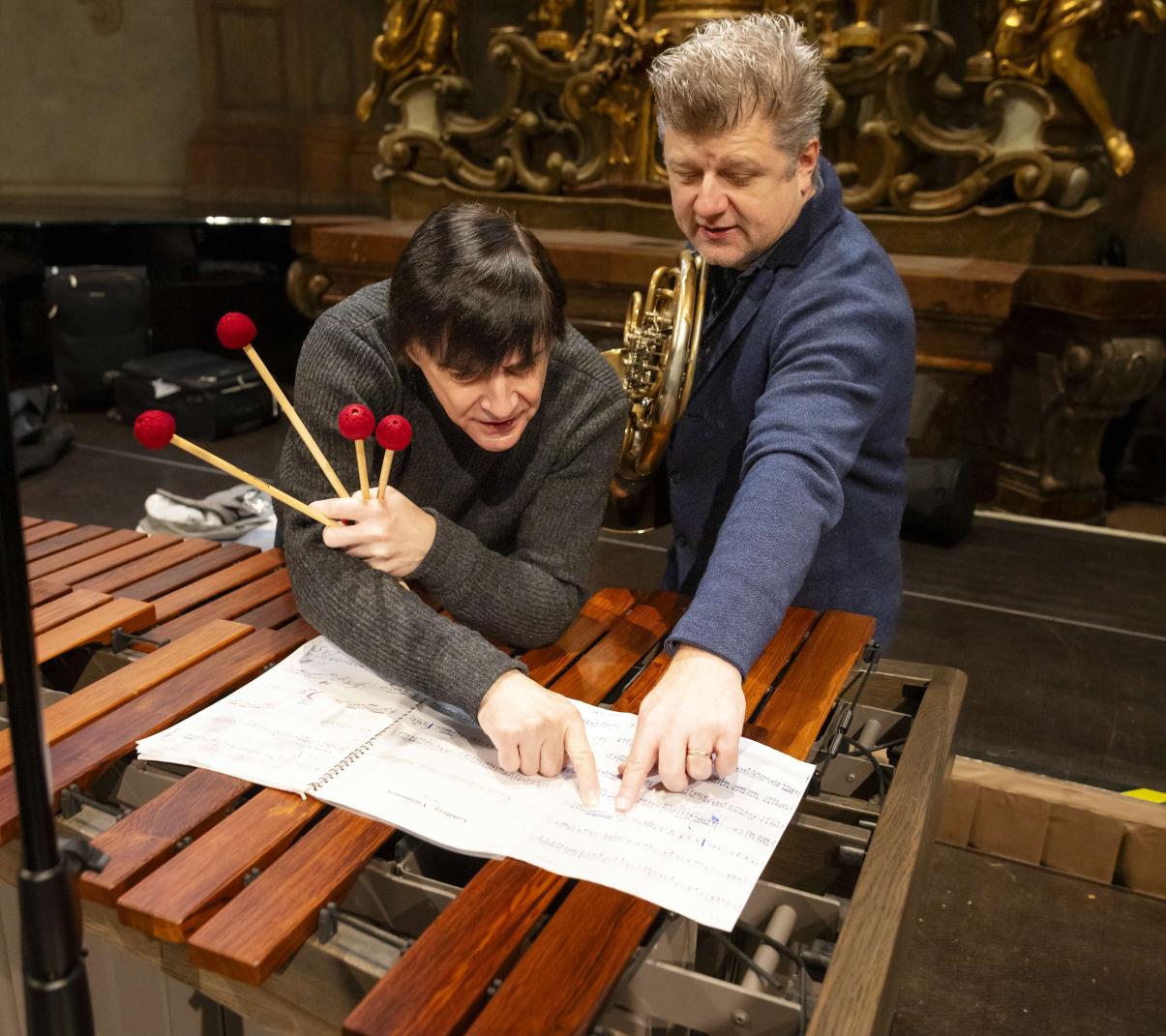 Andrei Pushkarev, Radek Baborák (foto Václav Jirásek 2025)